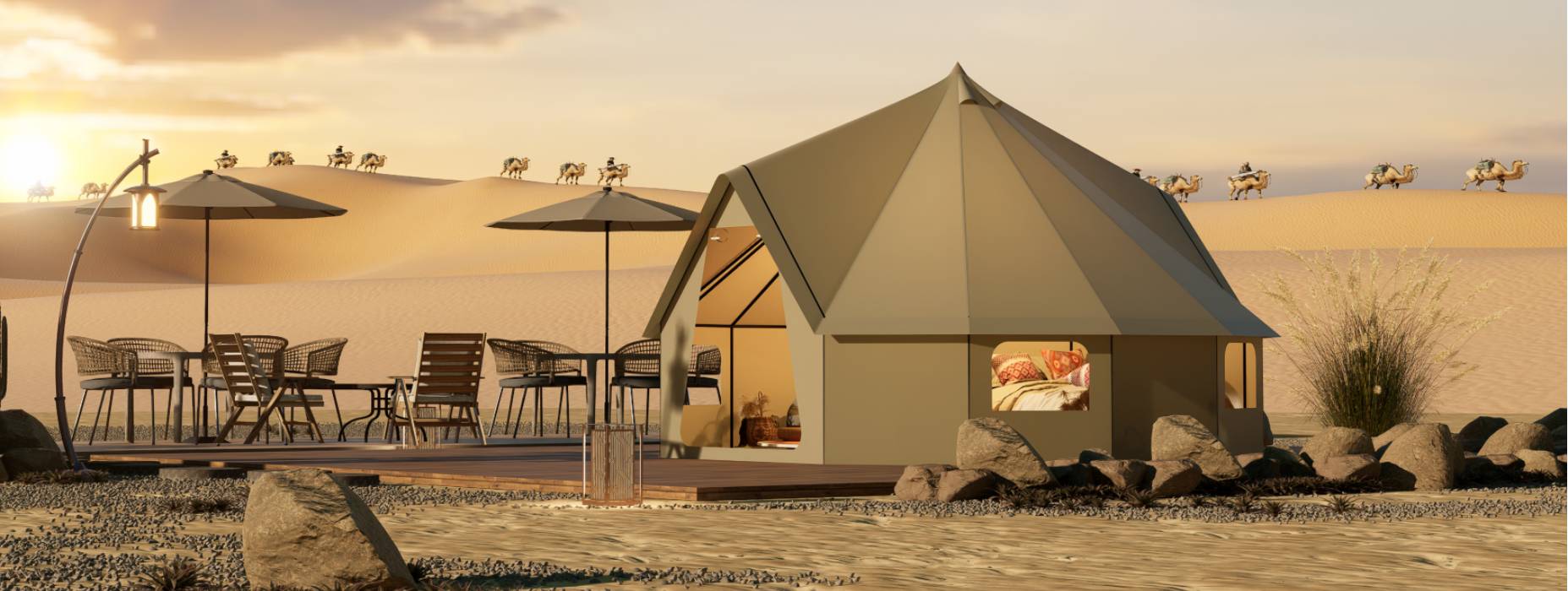 江北区露营酒店帐篷产品